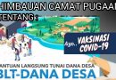 Himbauan Camat Pugaan ttg BLT Dana Desa 2022 dan Vaksin Covid-19