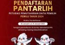 Rekrutmen Calon PANTARLIH Pemilu Tahun 2024