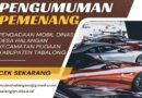 Pengumuman Pemenang Lelang Pengadaan Mobil Dinas Desa