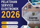 Penerimaan Peserta Pelatihan Service Elekronik