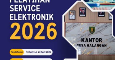 Penerimaan Peserta Pelatihan Service Elekronik